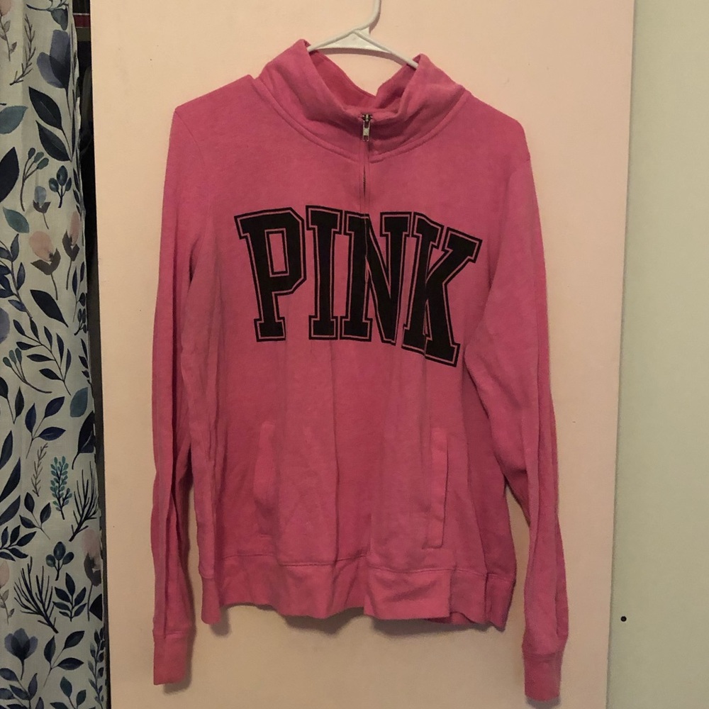 VS Pink quarter zip